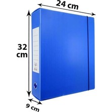 Arşiv ve Proje Kutusu 24X32X9CM Mavi 50'li