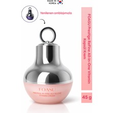 Foasu Prestige Çok Etkili Yoğun Nem & Işıltı Veren Vitamin Kapsül Krem 45g