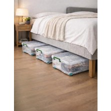 3 Adet 30 Litre Saklama Düzenleme Depolma