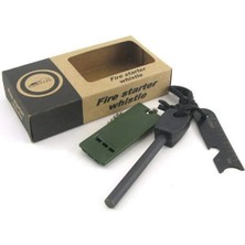 Sepetopia Survive Magnezyum Çubuğu Ateş Başlatıcı Çakmak Taşı