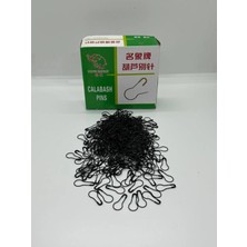 Bagiva Çengelli Armut Iğne 22MM 1000AD Siyah