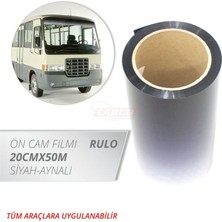 Solveks BR1206501 Cam Filmi Ön 20CMX50MT Siyah Aynalı Ithal Premium