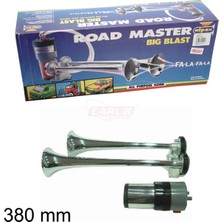 Solveks BR2751521 Fala Fala Korna 24V  Krom Borulu  Motorlu Ithal Premium