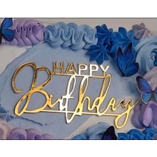 Ege Concept Life  Happy Birthday Pleksi (Kod 15) - 11X5 cm