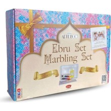 Artdeco Ebru Başlangıç Seti, 12 Renk x 15 ml Damlalıklı Şişe