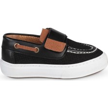 Civil Boys Süet Tek Cırtlı 27- Casual Ayakkabı - Siyah