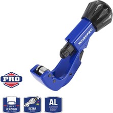 Workpro WP301005 3-32MM Profesyonel Bakır Boru Kesme Makası + 1 Adet Yedek Bıçak