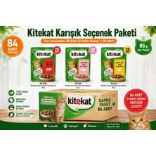 Kitekat Karışıkyaş Kedi Maması Pouch 85 Gr*84 Adet