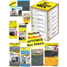 Solveks Automıx 09000 Automıx Bez Paketi Parfüm Hediyeli  7 Model*12 Adet 84 Parça Bez Ithal Premium