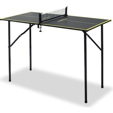 Joola Tischtennisplatte Mini, Indoor Tischtennistisch, Freizeittisch Inklusive Tischtennisnetz