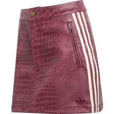 Adidas Pleather Sk Kadın  Bordo  Etek KD8785