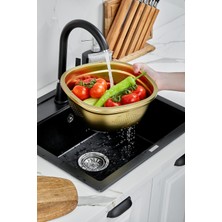 Cooker Maxflow 30 cm Çelik Süzgeç YK1874