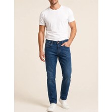 Vigoss Jeans 72595 73604  Erkek Comford Fit Mıd Rıse Slim Leg Denim Pantolon 72595-73604