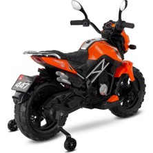 NW NessiWorld 447 Motocross Akülü Motorsiklet 12V Turuncu