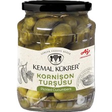 Kornişon Turşu No 2 Cam Kavanoz 680 gr