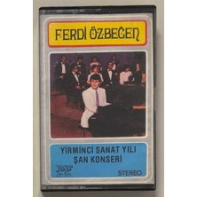 YAŞAR Ferdi Özbeğen Yirminci Sanat Yılı Şan Konseri Kaset (Kağıt Baskı)