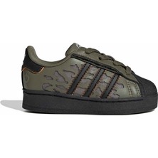 Adidas Bebek Spor Ayakkabı Superstar LED Lıghts Comfort Closure Elastıc Lace Shoes KJ6799