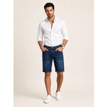 Vigoss Jeans 90341-73605 Erkek Comfort Mıd Waıst Denim Şort 90341-73605