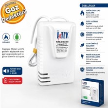 İtek Itek NY53 Alarmlı Gaz Dedektörü