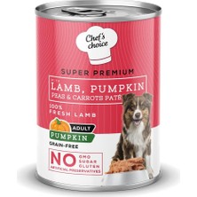 Chef's Choice Yetişkin Köpekler Için, Tahılsız, Hipoalerjenik, Kuzu Etli, Balkabaklı, Bezelye