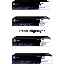 Hp 117A Orjinal Toner Set Avantaj Paket W2070A-W2071A-W2072A-W2073A