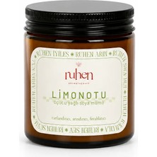 Ruhen Aromatherapy Limonotu Soyalı Mum