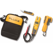 Fluke T5-600/62/1AC-E Elektrik Test Cihazı, Ir Termometre ve Gerilim Dedektör Kiti
