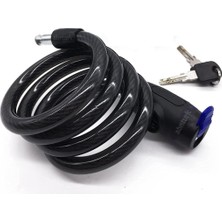 Süper Kalın 22MM Çelik Halat Kilit 150CM Sağlam Motor Kilidi En Güvenli Uzun Hırsız Koruma Si