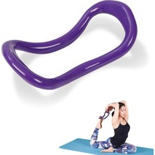 Nk Spor Yoga Halkası - Ring - Kavisli - Pilates Halkası - Halka Yoga Aparatı -Sırt Esnetme- Fitn