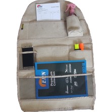 Solveks Automıx 043688 Süet Organizer Bej Ithal Premium