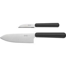 Ikea Fördubbla 2 Parça Bıçak Seti, Gri