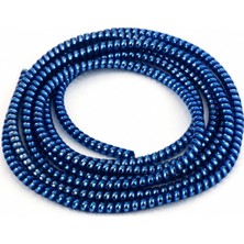 Spelt Şarj Aleti Kablosu Kablo Kordon Koruyucu Spiral Sarma Kılıf Koruma (Azure Mavi)