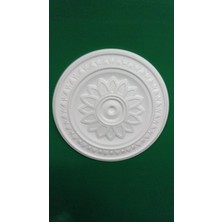 Pakpiyer Dekor Göbek Kartonpiyer Stropiyer Tavan Lamba Göbeği - Papatya 39 cm Küçük Papatya L
