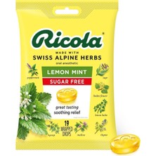Candy Ricola Made Wıth Swıss Alpıne Herbs Lemon Suger Free Bitkisel Şeker 19 Tane