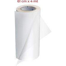 Şeffaf Yapışkanlı Folyo 61 cm x 4 Metre