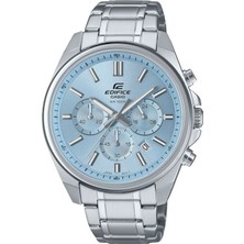 Casio Casıo EFV-650D-2BVUDF Edıfıce Çelik Kasa Çelik Kordon Kronometreli Takvimli Erkek Kol Saati