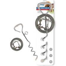 Kmrsfres Pawise Köpek Bağlama Seti 45 cm Kazık- 4,5m Kablo