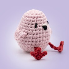 The Gookie Mini Flamingo Yupi Tığ Kiti Yeni Başlayanlar Için Videolu Amigurumi Örgü Oyuncak Seti