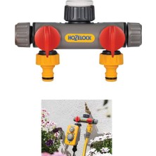 Hozelock Çift Yönlü Vanalı Musluk Bağlantısı (Ürün Kodu: 2250H)