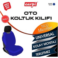 Solveks BR4818013 Minder Atlet Kılıf Mikrofiber Havlu  Saks Mavi  Adet Ithal Premium