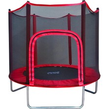 Ankaland Anka 140 cm Fileli Trambolin (Kırmızı Renk)