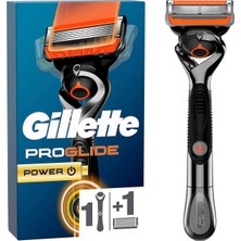 Gillette Proglide Power Erkek Islak Tıraş Makinesi, Tıraş Makinesi + 1 Tıraş Bıçağı, 5 Ka