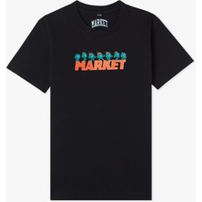 Market Fire Frolic Çocuk Siyah T-Shirt