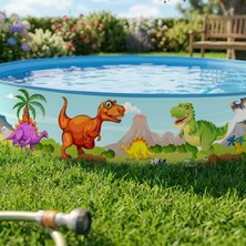 Jilong Dinozor Temalı Katlanabilir Çocuk Havuzu – 240 cm x 46 cm 51508