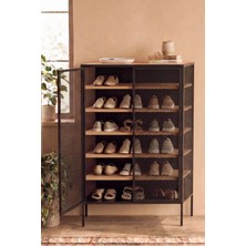 Dekopratik Orion Çok Amaçlı Metal Ayakkabılık - Antre Dolabı 81X120 cm