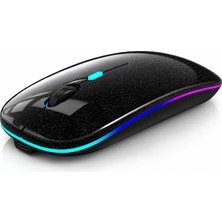 Aksesuarcep Ergonomik Mouse USB Alıcılı Kablosuz Mouse Sessiz Tıklama Teknolojisi