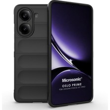 Xiaomi Poco X7 Pro Kılıf Oslo Prime Siyah [poco X7 Pro ile Uyumlu Kılıf - Siyah]