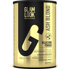 Glamlook Ash Blond Gri Toz Açıcı 500 Gr. / 9 Tona Kadar Ekstra Açma / Turunculuk Karşıtı Soğ