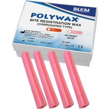 Polywax Isırtma Mumu, Kapanış MUMU-OLUKLU Tipi-500GR - Pembe