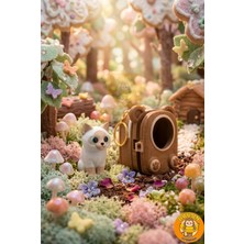 Babun Oyuncak Çantalı Kedi Çanta Charm Bag Charm & Anahtarlık Sevimli Hayvan Oyuncak - Trend Çanta Süsü